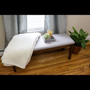 Mid Mod Indoor Bench